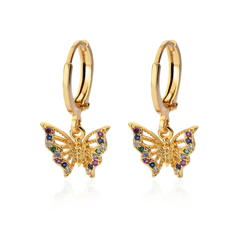 elegante diamant oorringetjes