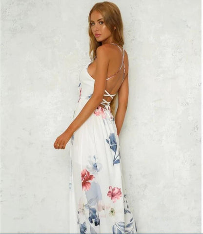 zomerjurk bloemen