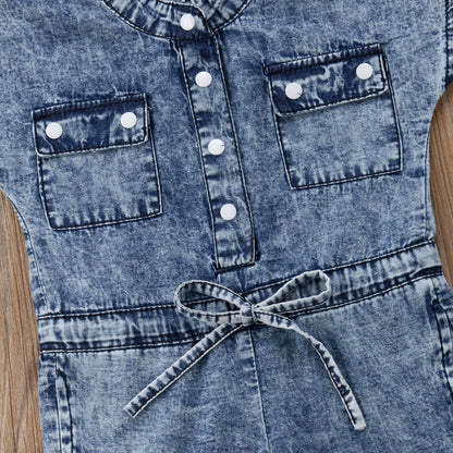 denim jumpsuite kids