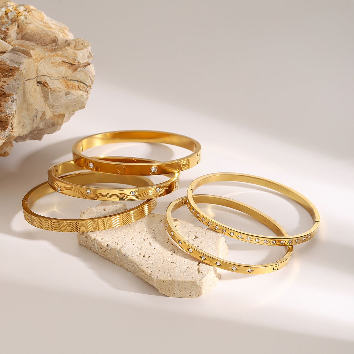 meer delige gouden armband