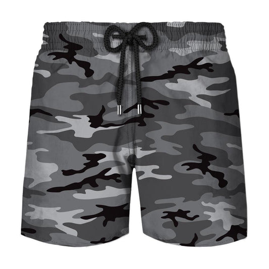 camouflage zwembroek