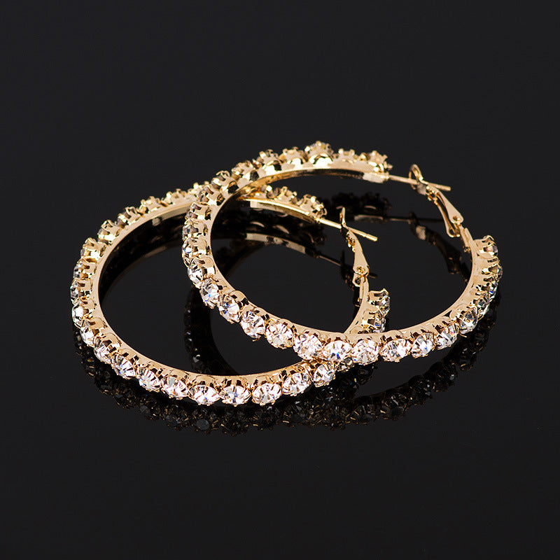 diamanten oorbellen goud/zilver