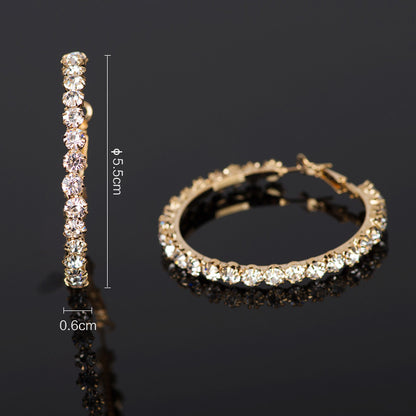 diamanten oorbellen goud/zilver