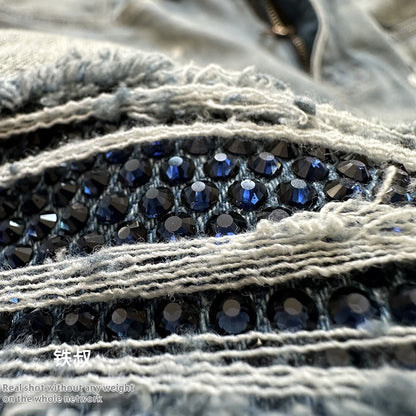 Blue Diamond Ripped Jeans