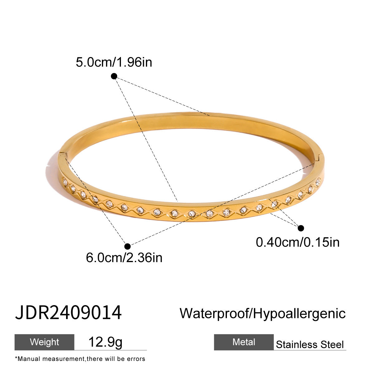 meer delige gouden armband