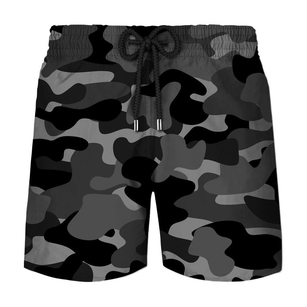 camouflage zwembroek