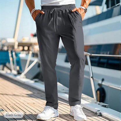 elastische heren broek