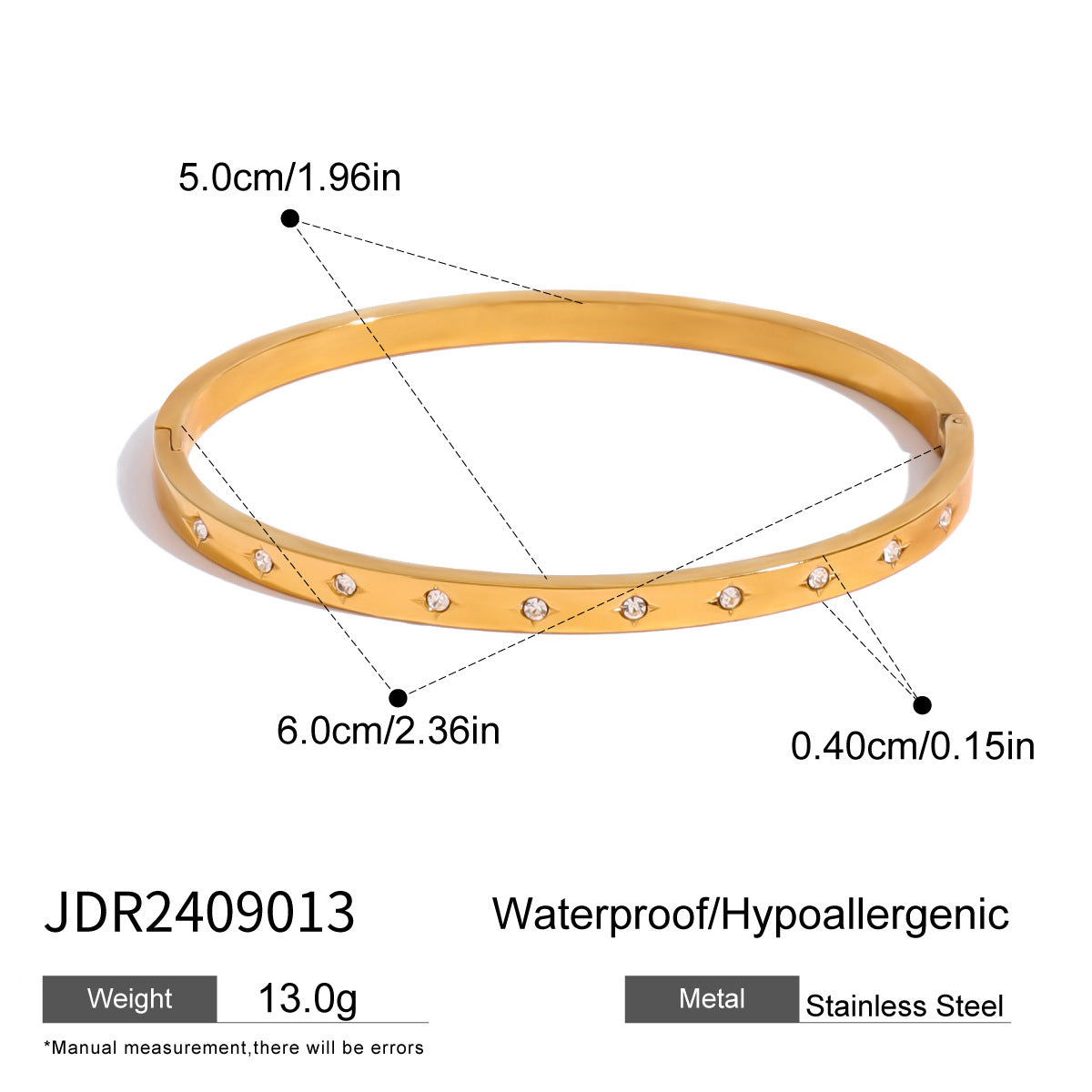 meer delige gouden armband