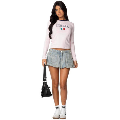 denim rok