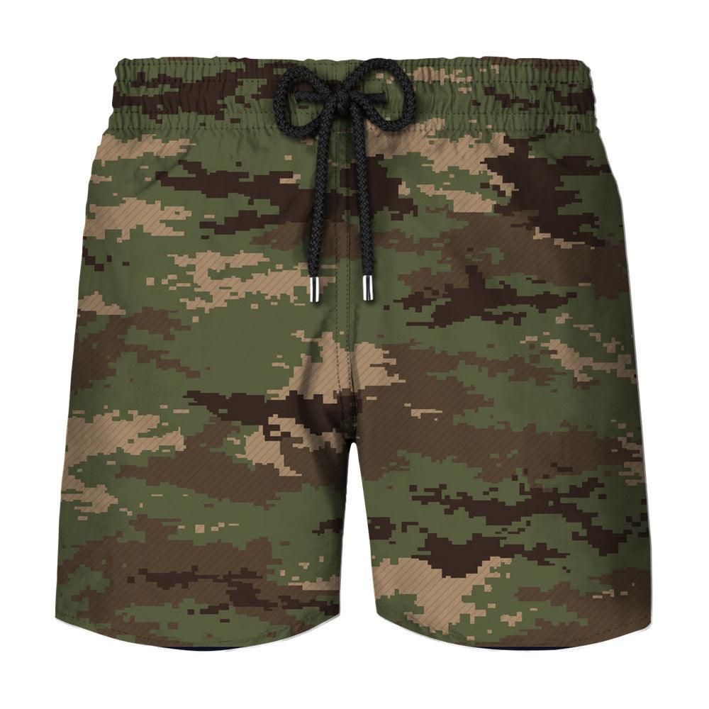 camouflage zwembroek