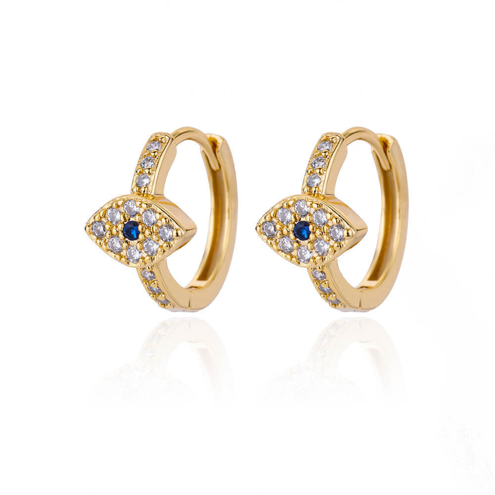 elegante diamant oorringetjes