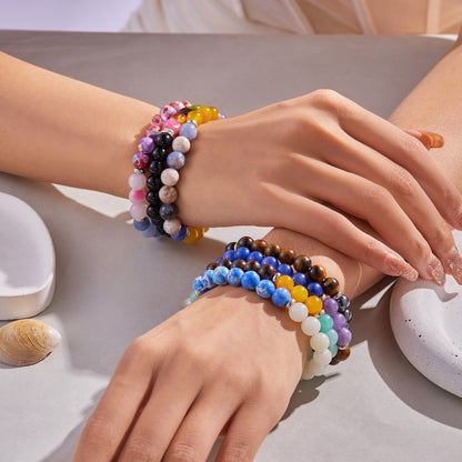 persoonlijke geluks kralen armband