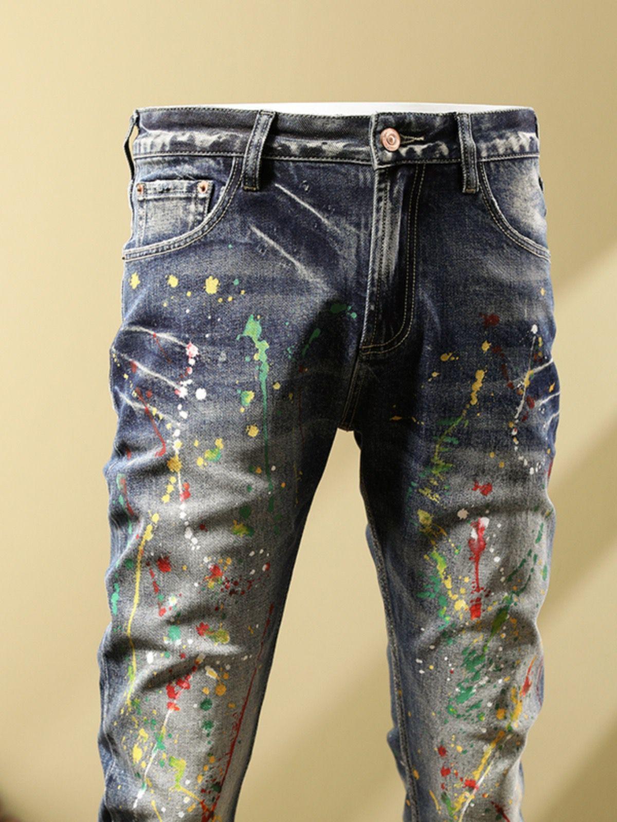 splash skinny jeans