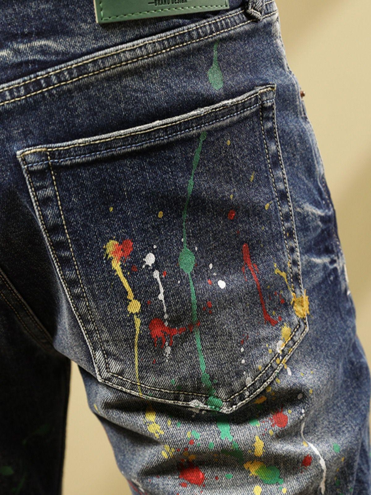 splash skinny jeans