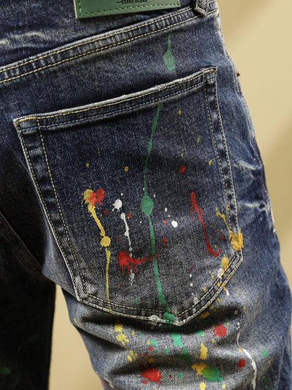 splash skinny jeans