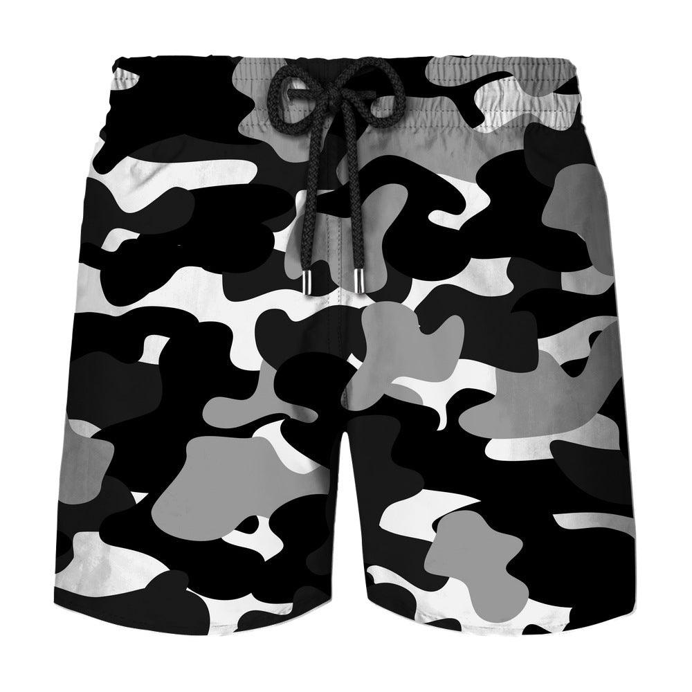 camouflage zwembroek