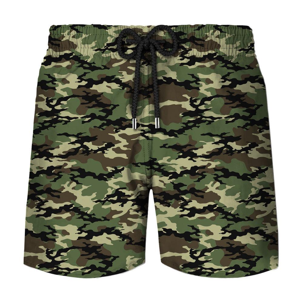 camouflage zwembroek