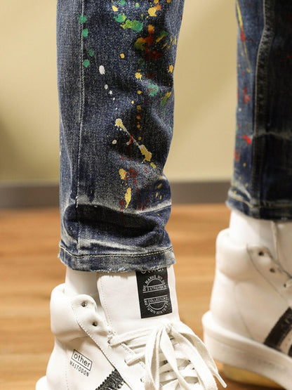 splash skinny jeans