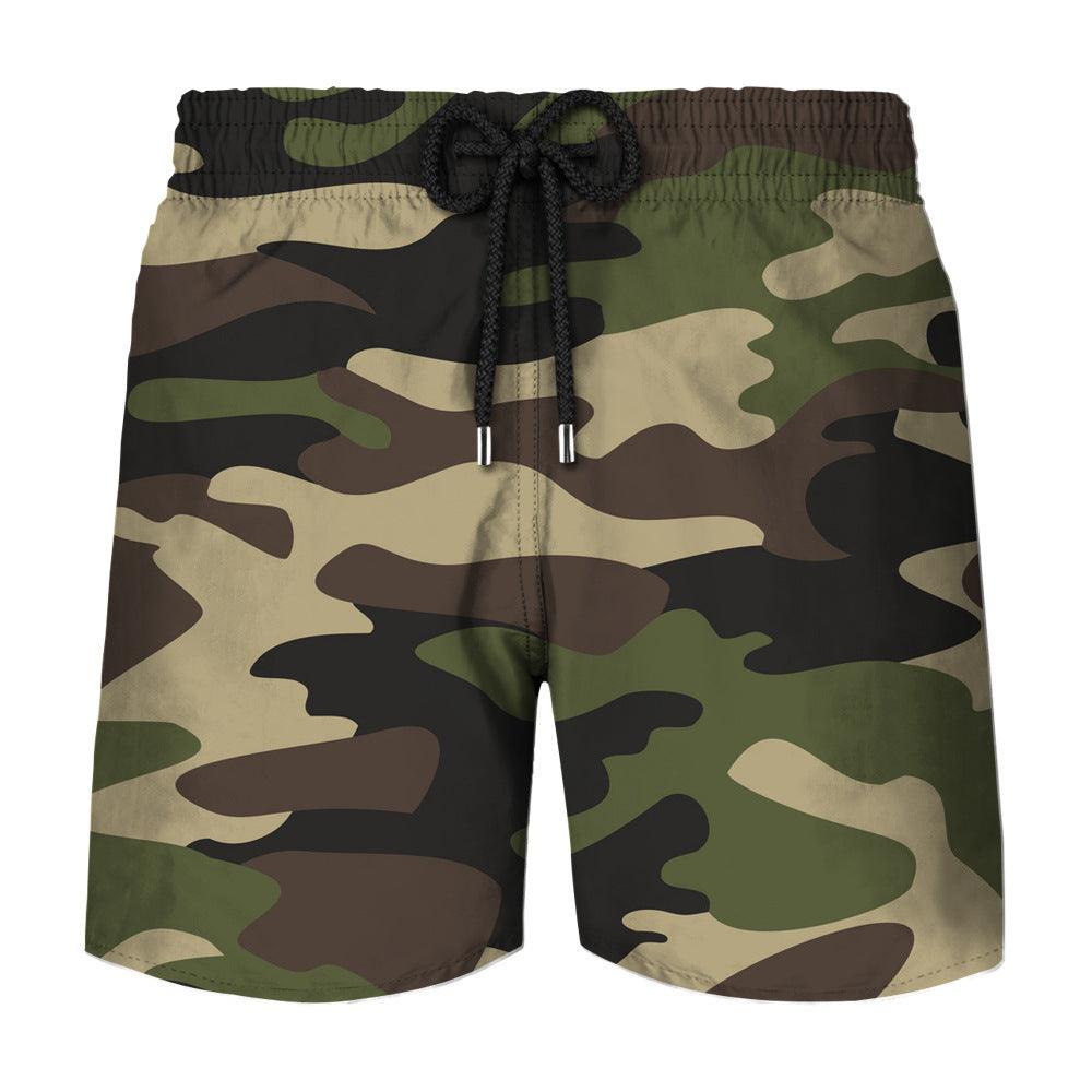 camouflage zwembroek